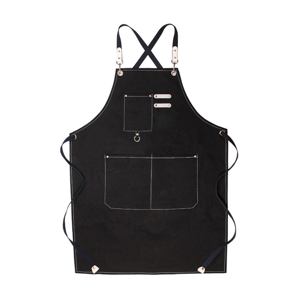 베스퍼 캔버스 앞치마 서스팬더 DT 1298282 공방 카페 바리스타 작업용 패브릭