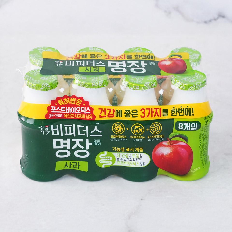 메가마트 동원 비피더스 명장 요구르트 사과 125mlx8개 - 상품 이미지