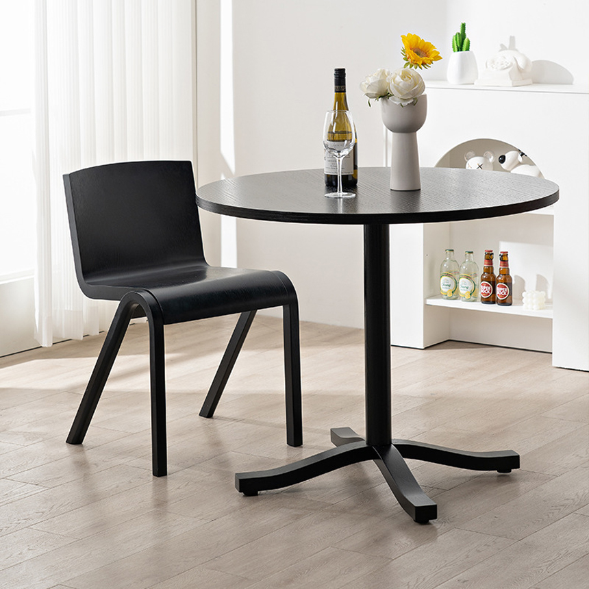 카르브 원목 인테리어 카페 라운지 체어 Carve Chair - 상세 이미지 3