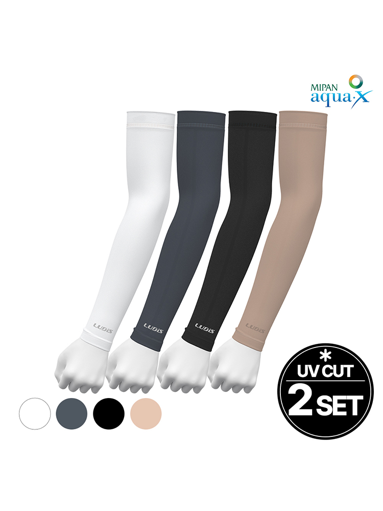 루디스 아웃도어 에어플로우 UV차단 쿨 팔토시 2p, 2SET