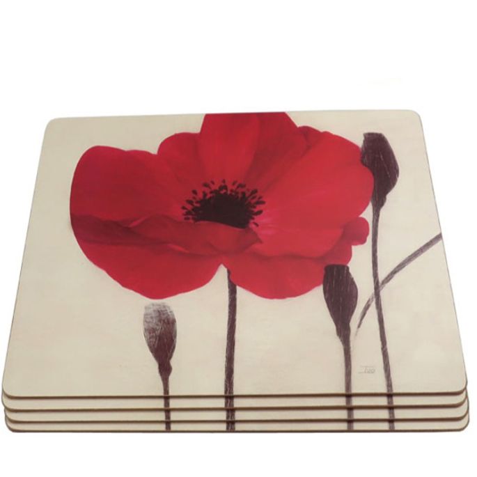 우드 식탁 매트 식탁보 테이블 플레이트 대 4P 테이블보 커버 깔개 깔판 실리콘