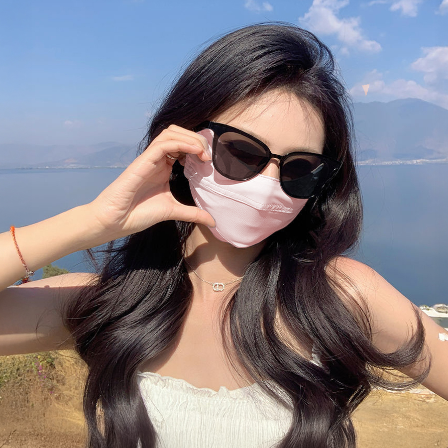 1+1 이즈코리아 숨쉬기 편한 브리즈 메쉬마스크 자외선차단 야외활동 스포츠프용 - 상세 이미지 3