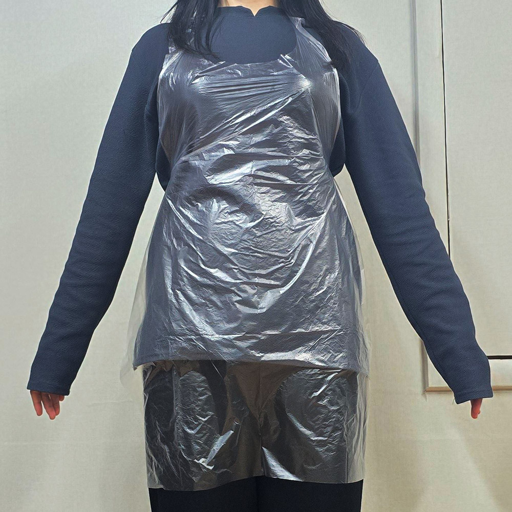 1X 10개 일회용 앞치마 10P 비닐 10P일회용 z3195 위생