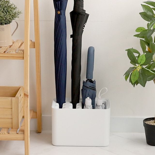 카페 매장 업소 최소 공간 10 구 디자인 웰컴 우산 꽂이 우산통 정리 보관 정리함