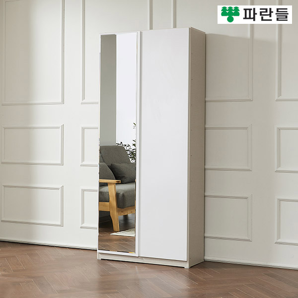 파란들가구 전면 LPM 800X1820 전신거울 도어신발장 수납장 - 상세 이미지 2