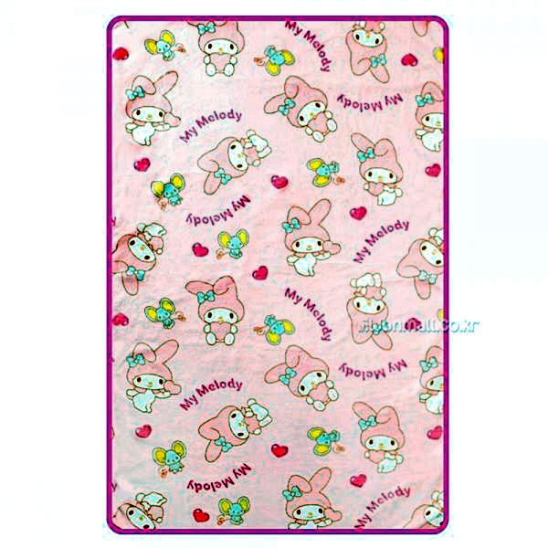 무릎 담요 산리오 마이 멜로디 이불 무릎이불 캐릭터
