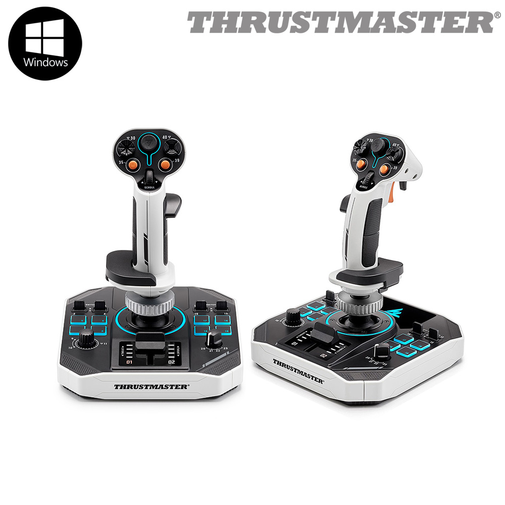 트러스트마스터 SOL-R2 HOSAS SPACE SIM DUO FLIGHTSTICK 비행조이스틱 (PC) - 상세 이미지 2