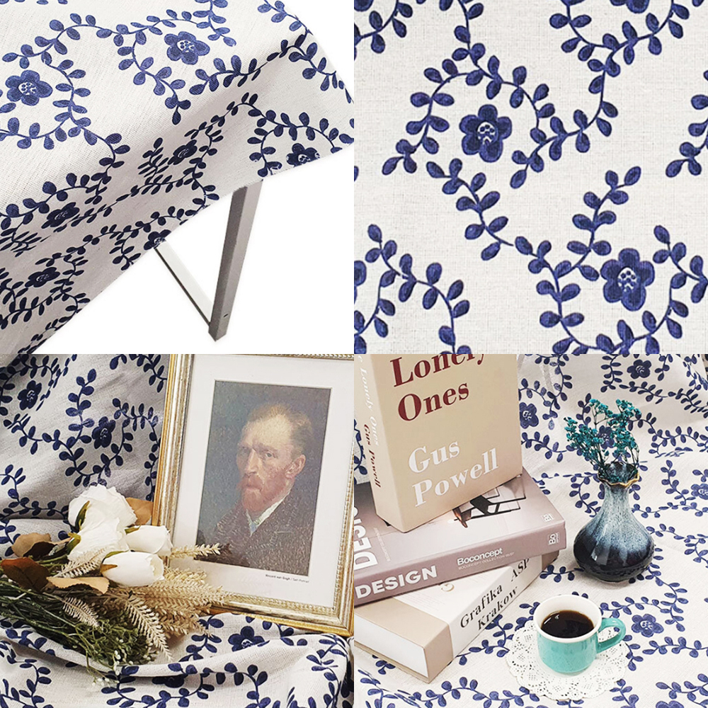 테이블보 린넨 감성 카페 커피숖 탁자 보자기 소형 식탁 러너 커버 덮개 북유럽 방수