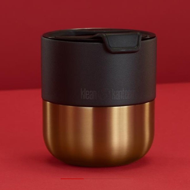 클린켄틴 [한정판] 라이즈 보온보냉 로우볼 골드블랙 280ml - 상세 이미지 2