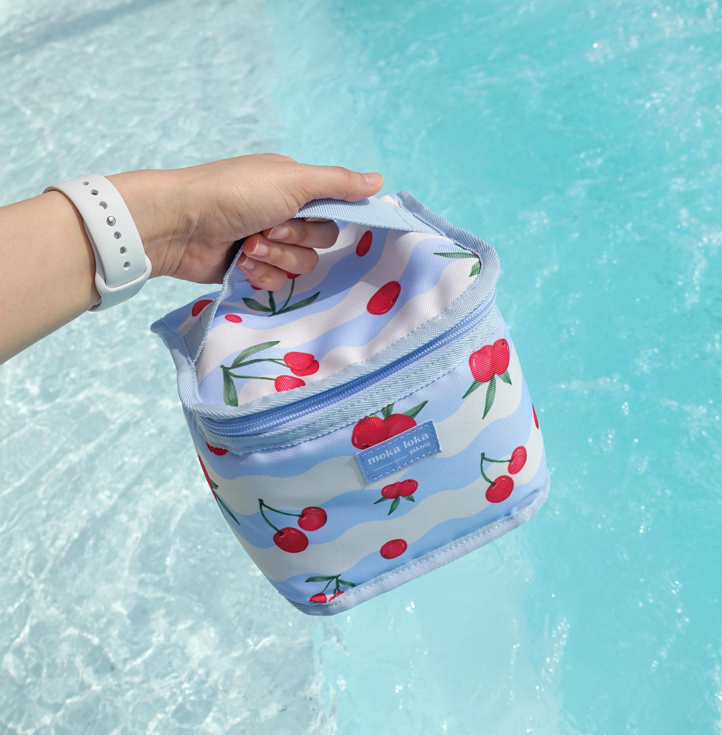 귀여운 미니 PICO 도시락가방 파우치 보온보냉백 스트로베리