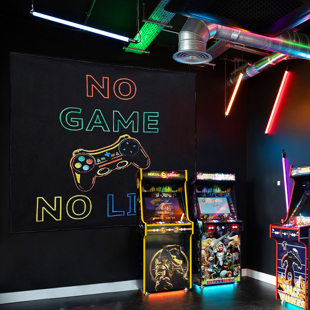 SFr 대형 패브릭 포스터 게임 라이프 M 인테리어 소품 벽장식 집꾸미기 벽인테리어