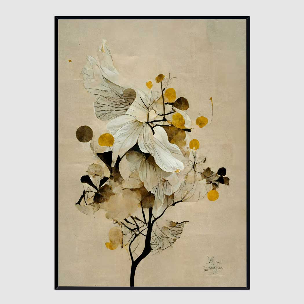 심플 인테리어 액자 Golden Seed A2 사이즈 가벼운 몰딩 대형 프레임 제작 - 메인 이미지
