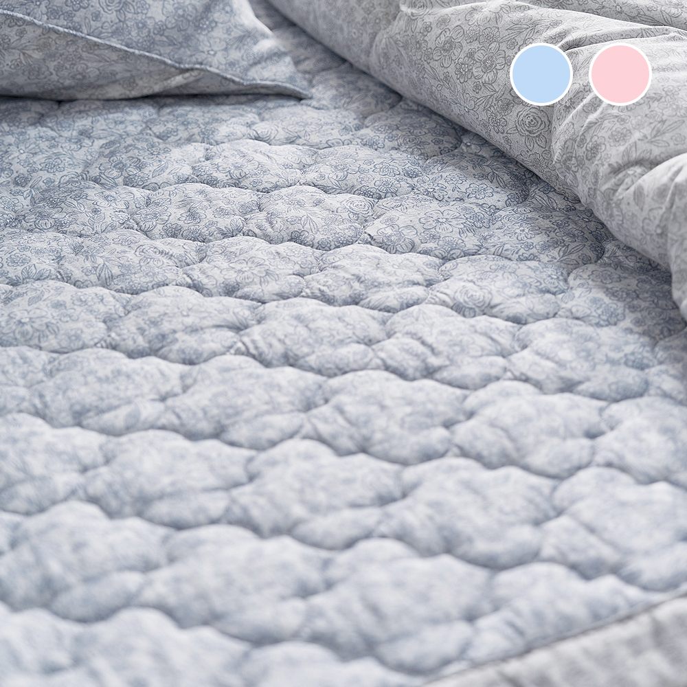 국내 생산 텐셀 모달 100 옥수수솜 사계절 겨울 매트리스 침대 패드 SS Q