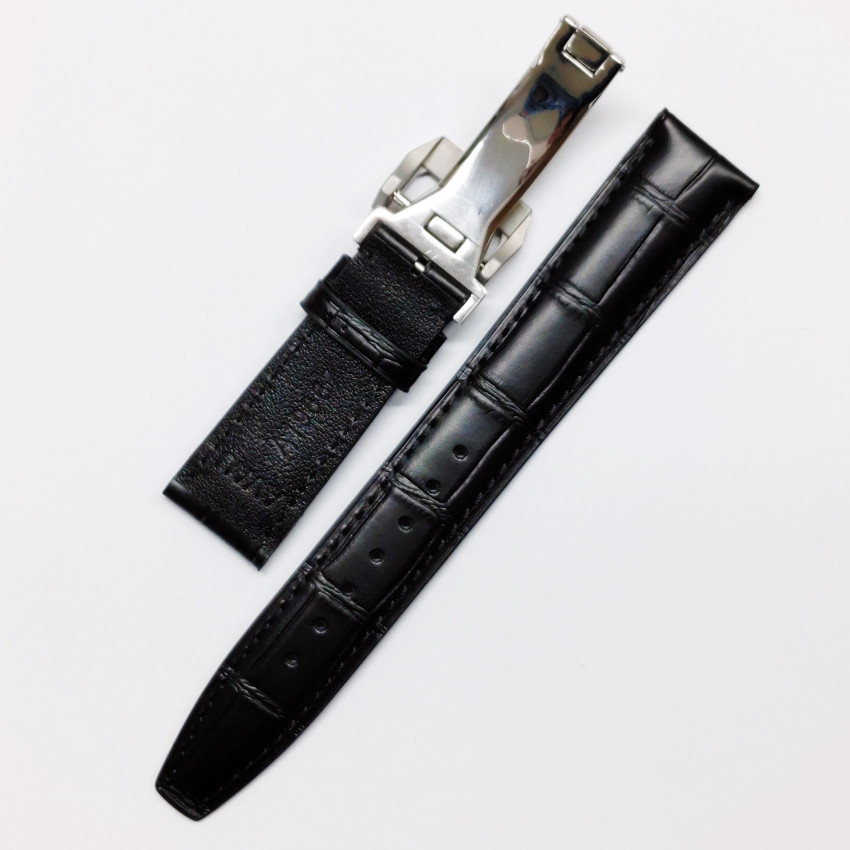 IWC 다빈치 가죽시계줄 호환 스트랩 네이비 20mm 이미지 7