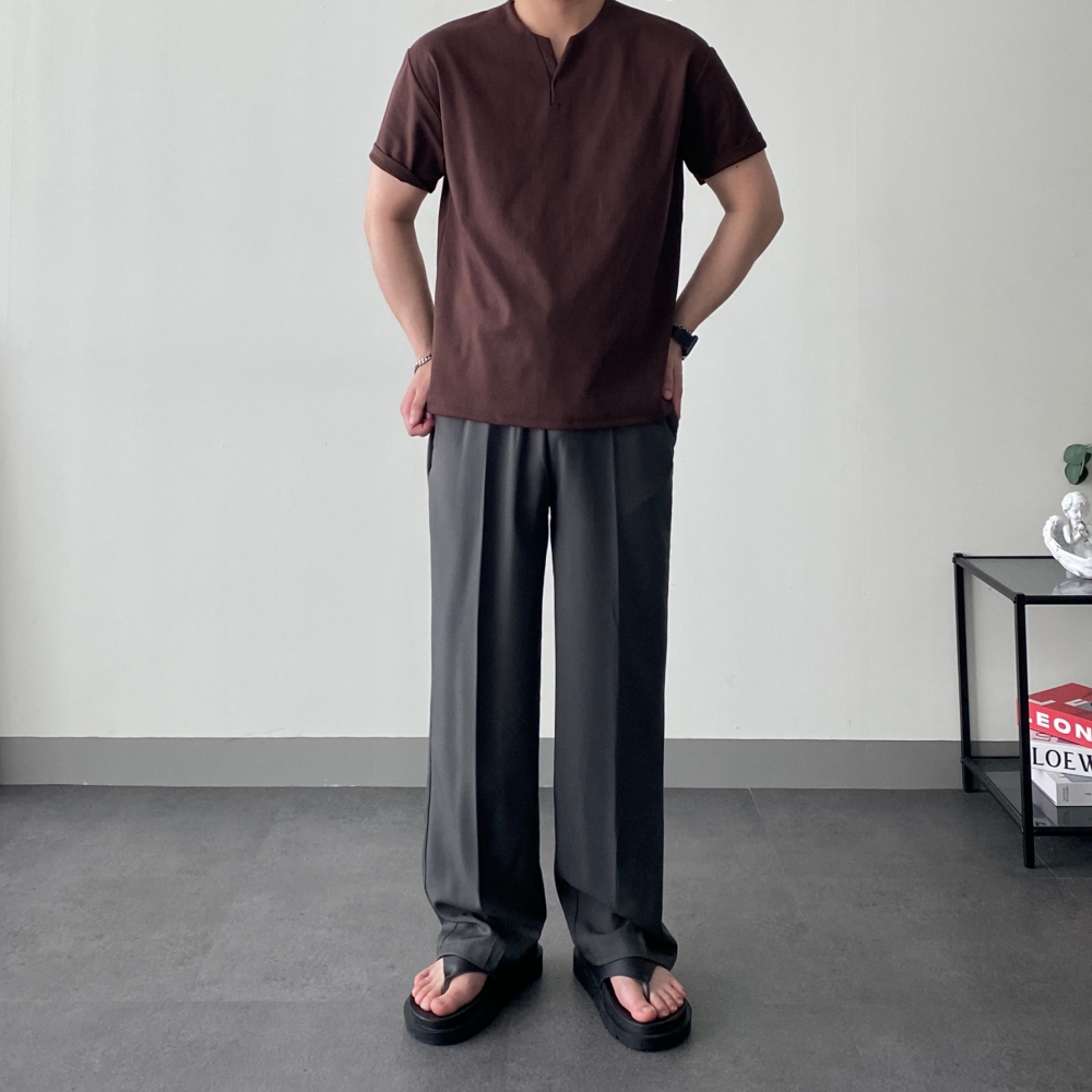 남자무지반팔티 오버핏반팔 - 상세 이미지 2