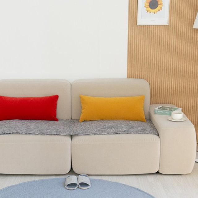 사이 잘룩 네츄럴 소파 패드 3인용 60x 180 대자리 카페트 러그 대나무