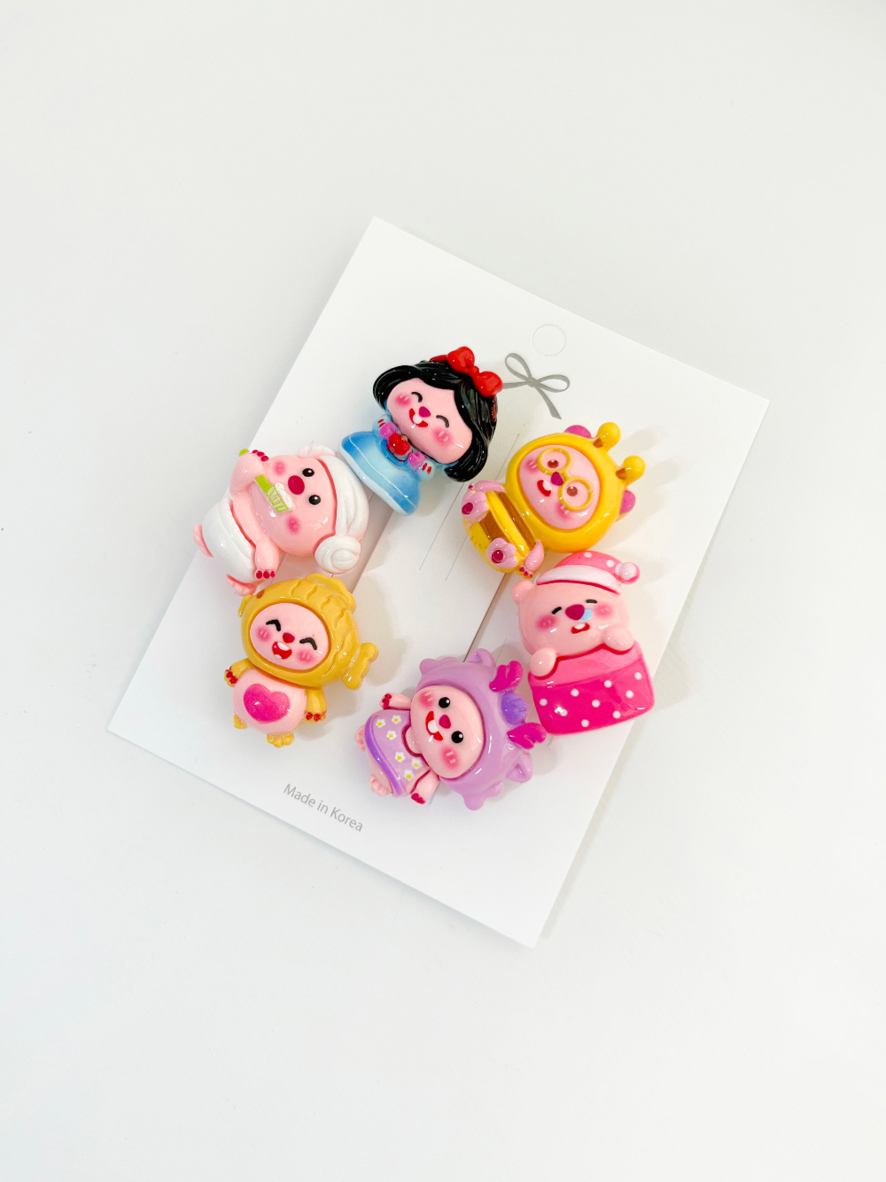 1+1 캐릭터 자비츠 세트 LED 짱구 산리오 치이카와 크록스 지비츠 단품