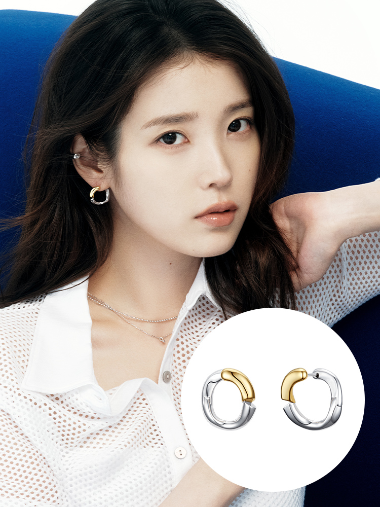 [아이유PICK] 제이에스티나 UNIS 귀걸이 (JJUNE05B6508SC000) - 상품 이미지