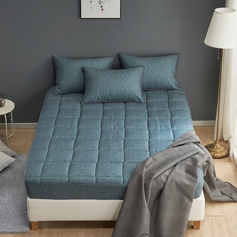 국내 생산 알러 스킨 토퍼형 매트리스 침대 커버 SS Q 5colors 누빔