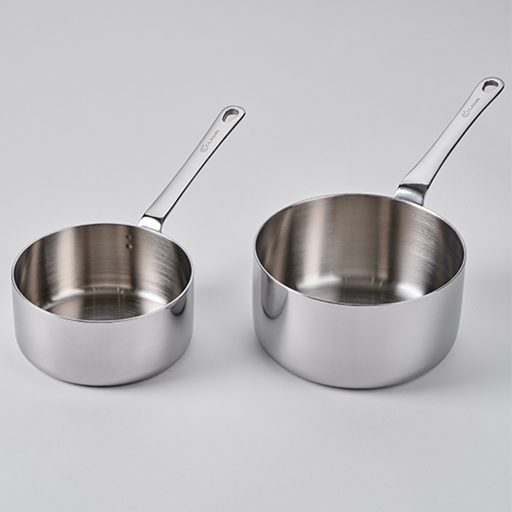 [도착보장] 클래딘 IH 통3중 스텐 인덕션 홈쇼핑 미니소스팬 12cm - 상세 이미지 2