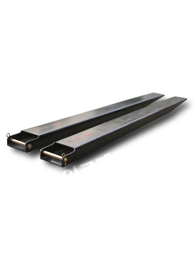 지게차 덧발 코끼리발 원발 보조 트랙터 집게 액세서리  제트 6두께4-4.5톤+160x70길이2.2미터 - 상품 이미지