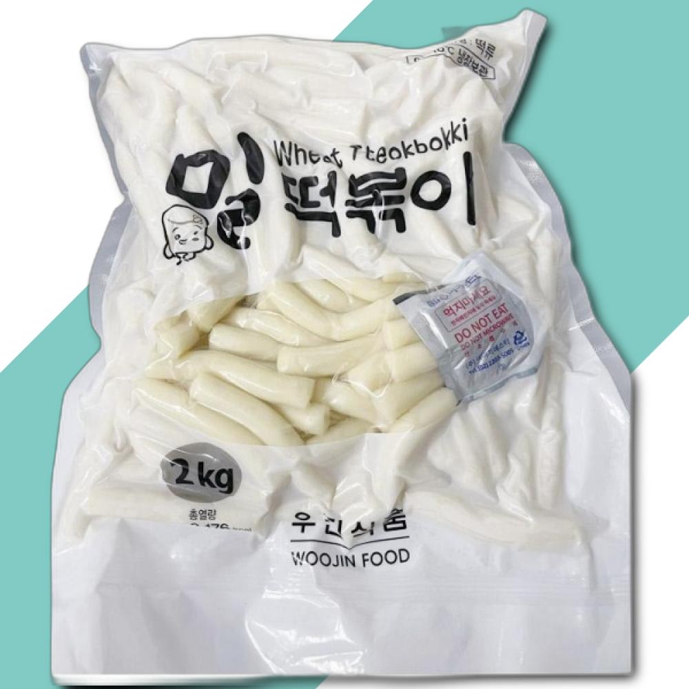 우진식품 밀떡볶이 2KG 우진식품 밀떡볶이 간편조리식 가공식품 식자재 : 더건강드림