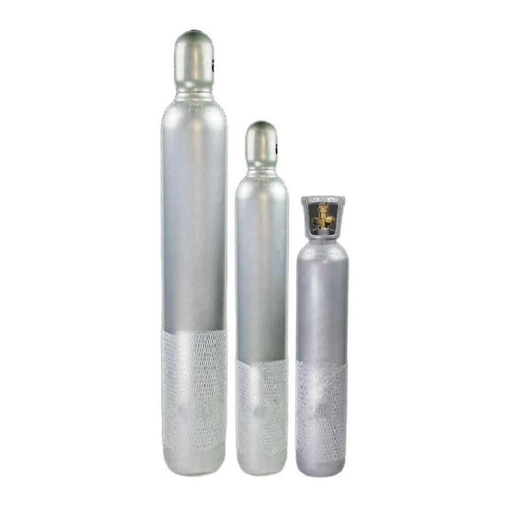 질소통 아르곤 알루미늄 산소통 co2 용접 헬륨 아르곤 10L+핸들 (빈통) - 상세 이미지 4