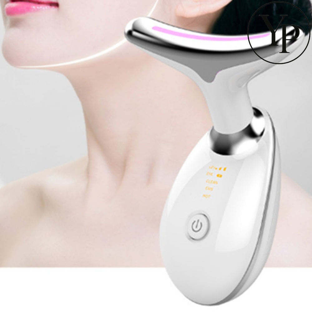 초음파 갈바닉 리프팅 온열 마사지기 턱살 이중턱 올리기