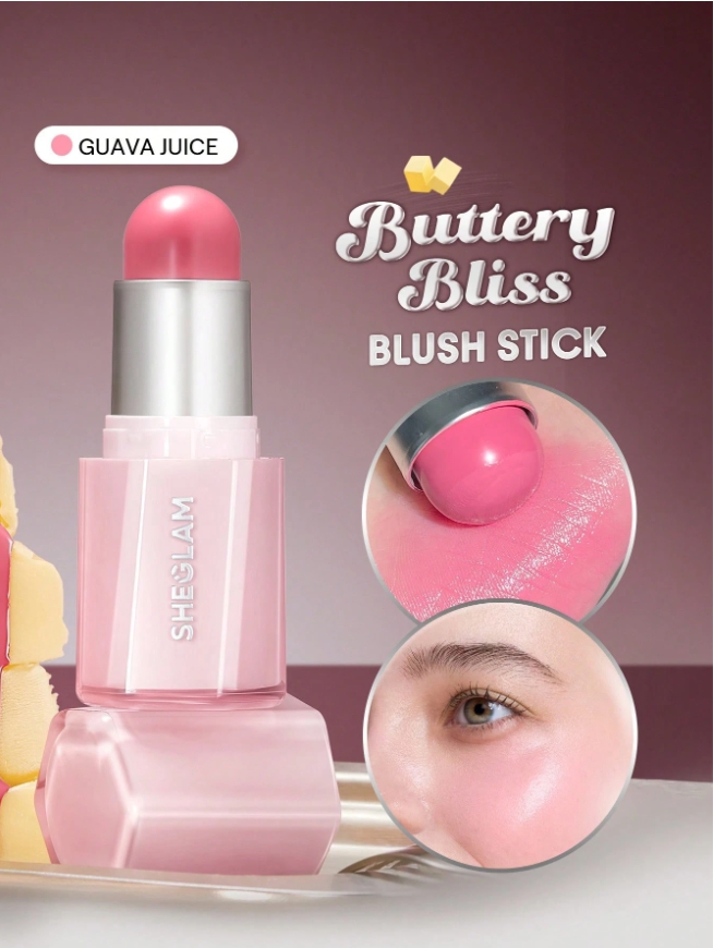 sheglam 쉬글램 버터리 블리스 블러셔 스틱 촉촉한 스틱블러셔 - 상세 이미지 3