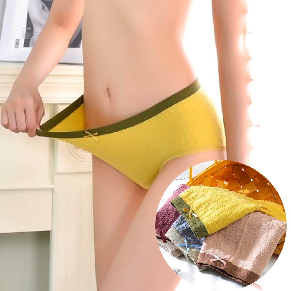 박대표마켓 여성면팬티 삼각 고탄력 요일팬티 여자 속옷 - 상품 이미지