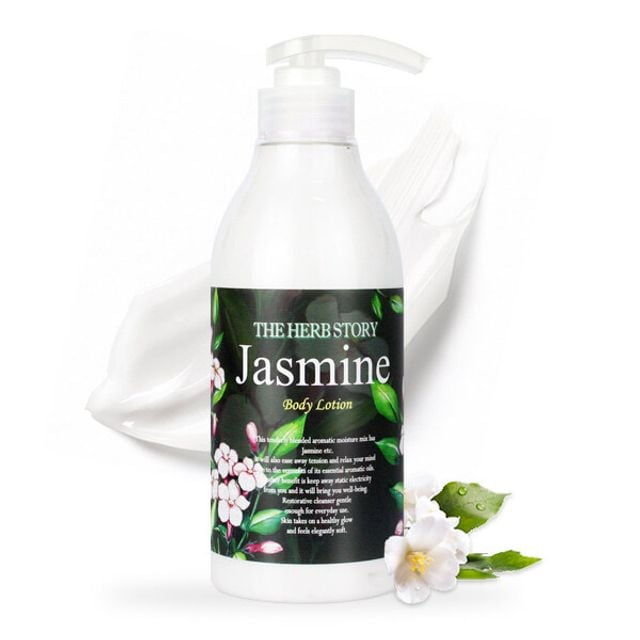 더허브스토리 온가족 여름 향기좋은 퍼퓸 고 보습 바디 로션 자스민 아로마 500ml 2개 : KS홈쇼핑