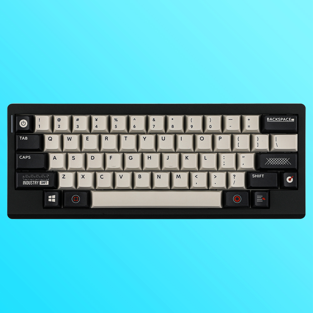 EPOMAKER Hack59 에포메이커 유무선 기계식 키보드 미니 휴대용 블랙 - 상품 이미지