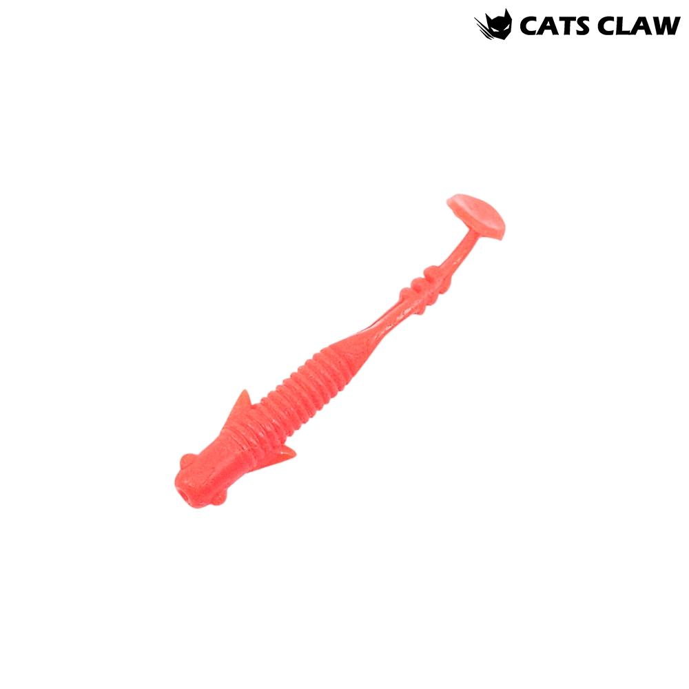 캣츠크로우 엔젤릭쉐드 갈치웜 풀치웜 점농어 005 레드, 6.3cm(2.5인치) - 상품 이미지