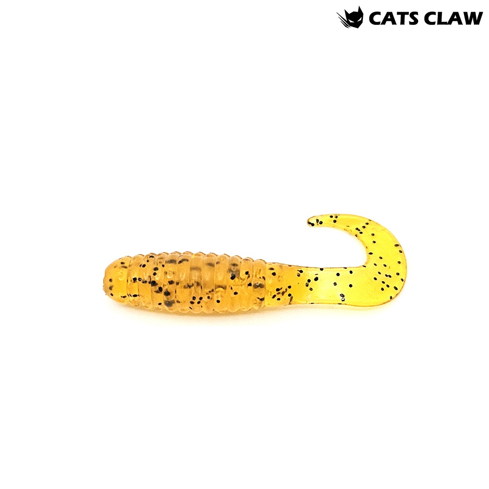 캣츠크로우 CTD 그럽웜 꺽지웜 꺽지미끼 쏘가리웜 010 루트비어 BK, 3.8cm(1.5인치) - 메인 이미지