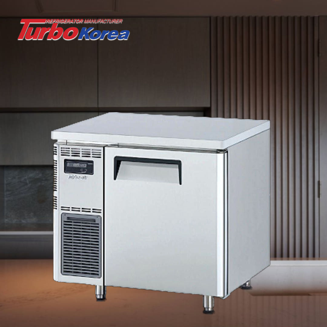 테이블냉동고 900 터보에어 간냉식 성에안생기는 식당 카페 영업용 상업용 KUF9-1 - 상세 이미지 2
