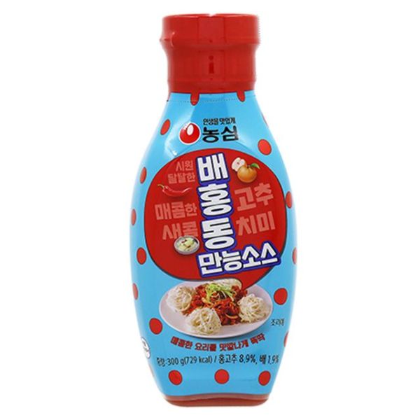 농심 배홍동 비빔면 소스 300g x 3개 : HYEJA MARKET