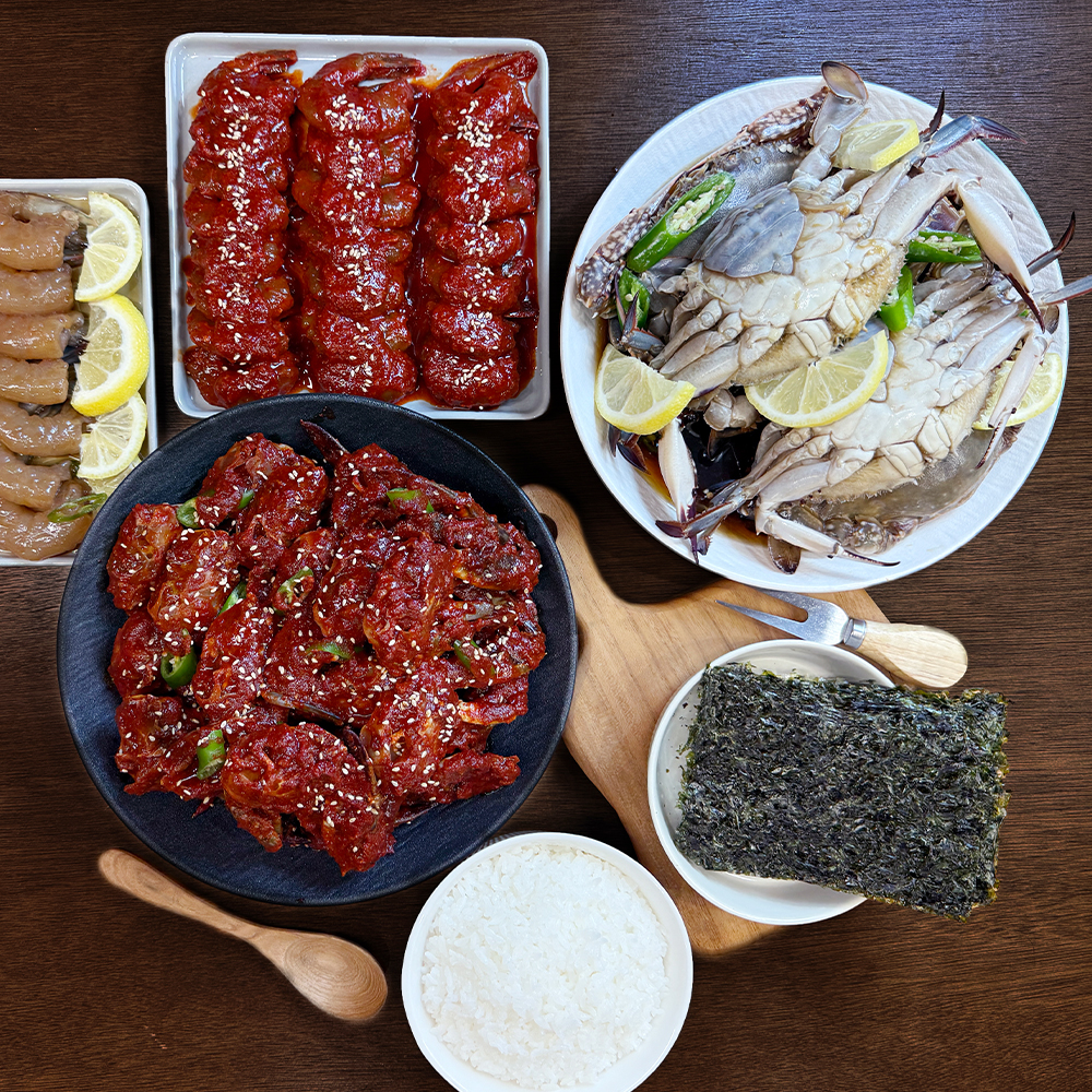 해로식탁 당일제조 국내산 연평도 꽃게장 양념게장 1.6kg 이미지 7