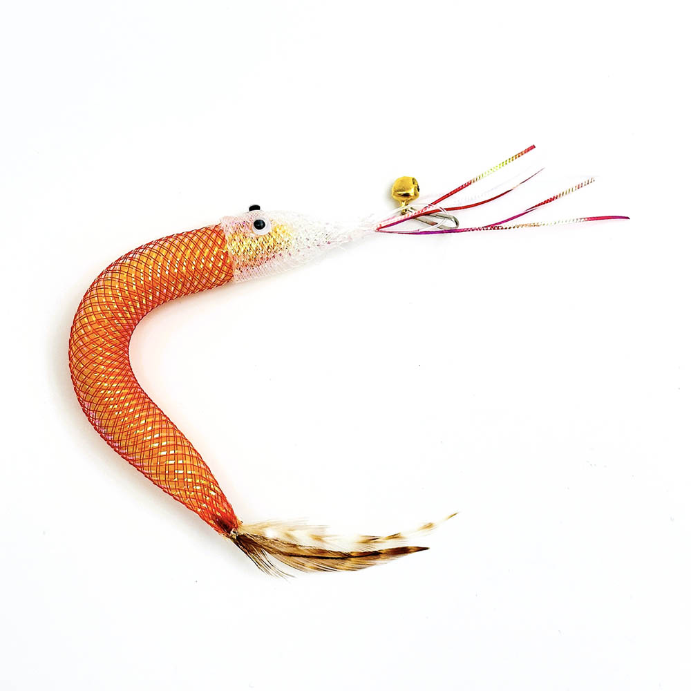 랩캣 고양이 장난감 낚시대 리필 벌레 말랑 새우 이미지 3