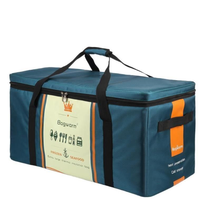 보온 배달가방 배민 라이더 초대형 대형 블루 이미지 7