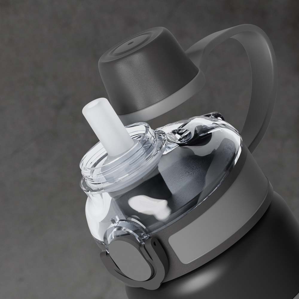 바블로브 대용량 보온보냉 손잡이 빨대 316 최상급 스텐텀블러1000ml - 상세 이미지 2