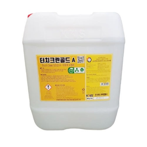 터치크린골드a 18.75L 친환경 에어컨 핀세척 부품세정 겸용 물과 희석 : 크린대장