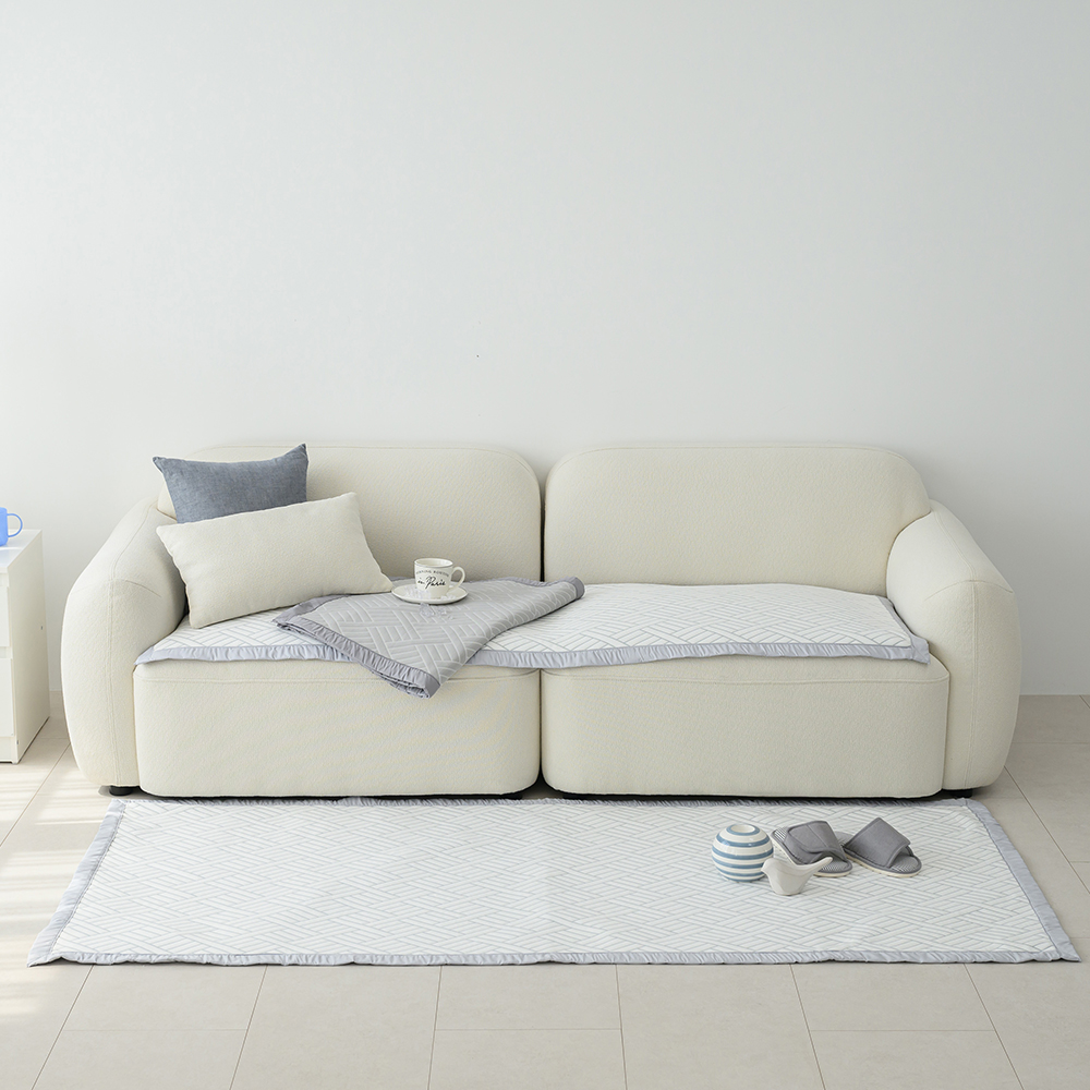 마이컬렉션 듀라론 쇼파패드 3인용 (60x180) 냉감 국산 소파 쿨 매트