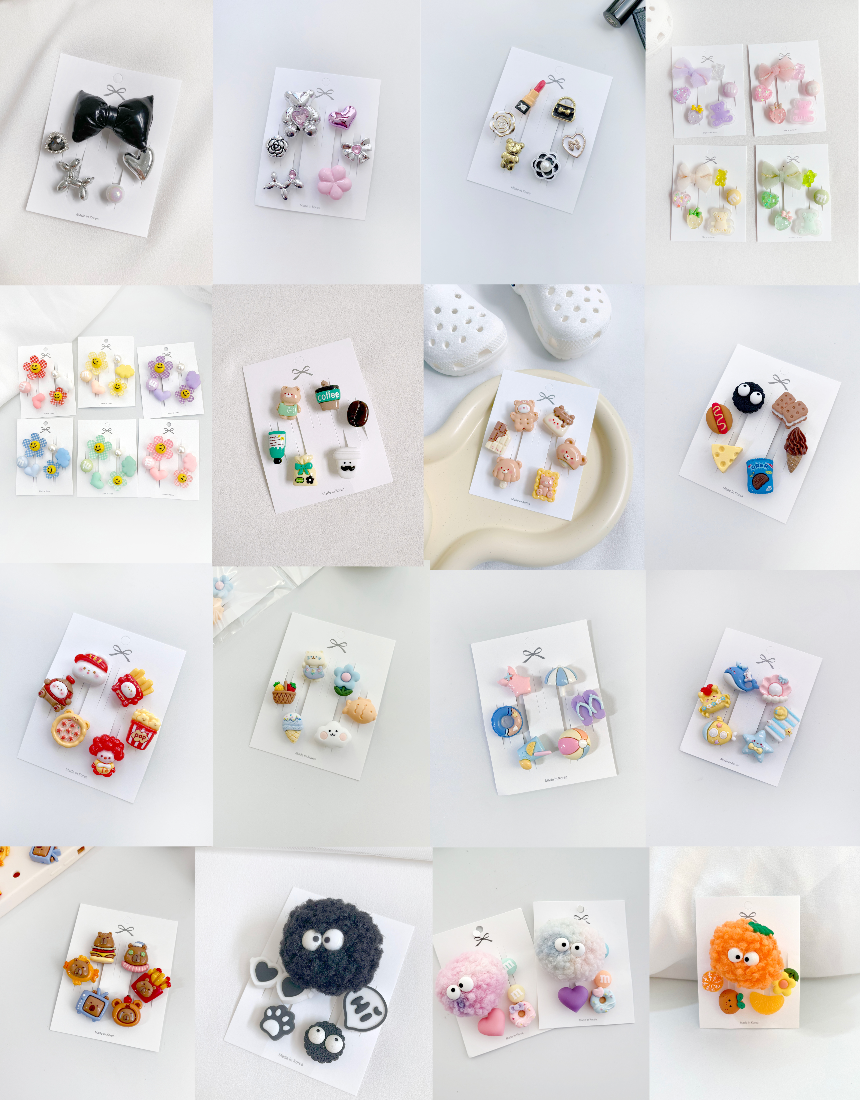 1+1 자비츠 세트 신발 파츠 크록스 지비츠 단품