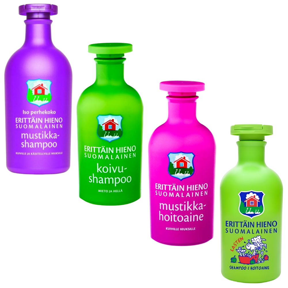 핀란드 천연 성분 샴푸 & 린스 300ml 이미지
