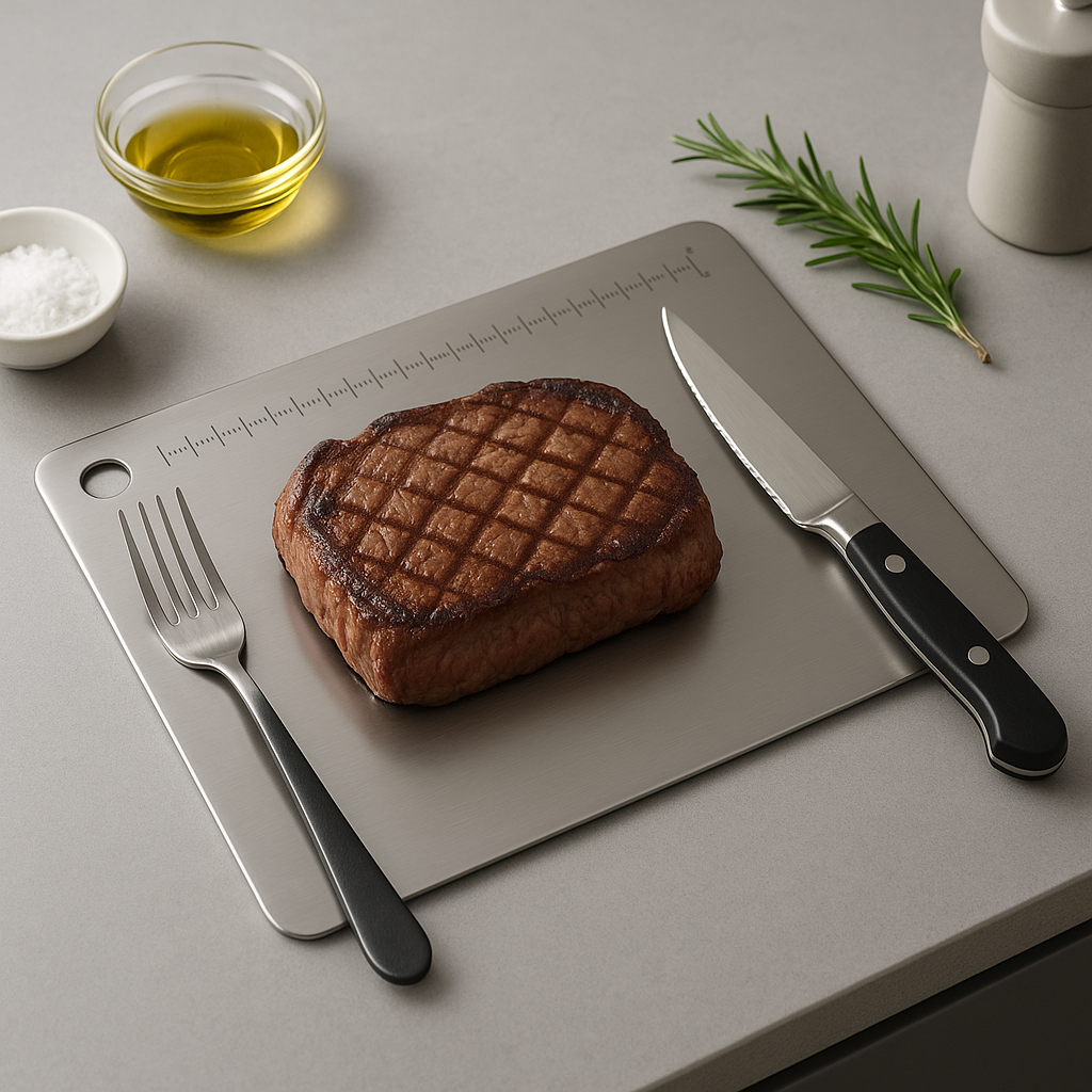 테르헨 316 스테인레스 도마 28x20cm, 평판형 - 상세 이미지 4