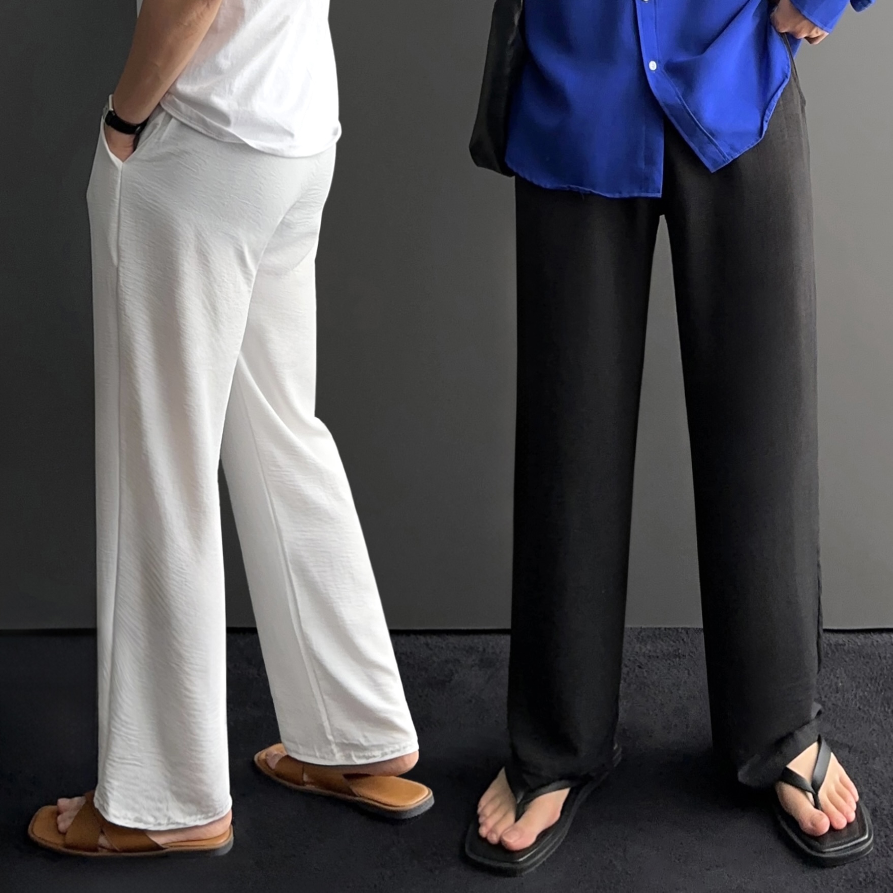 남성린넨바지 남자린넨슬랙스 마바지 - 상품 이미지