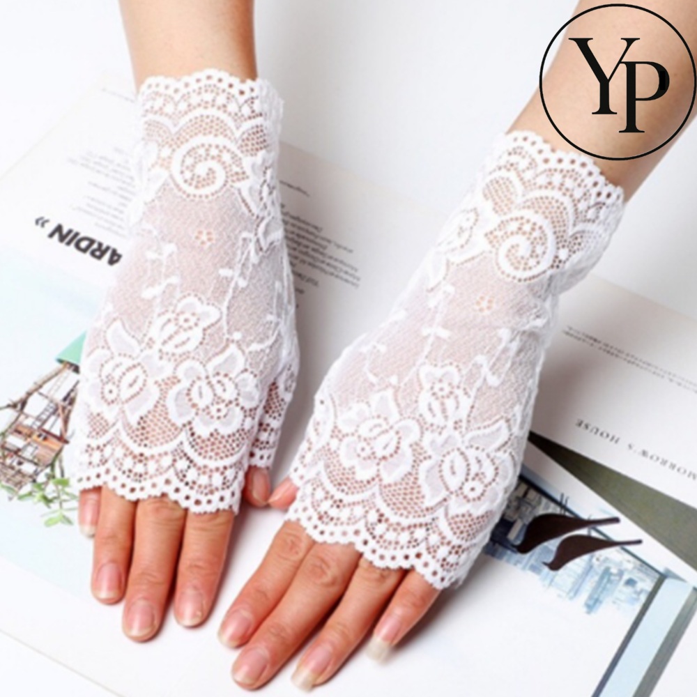 여름 레이스 팔토시 숏 예쁜 반장갑 손목토시