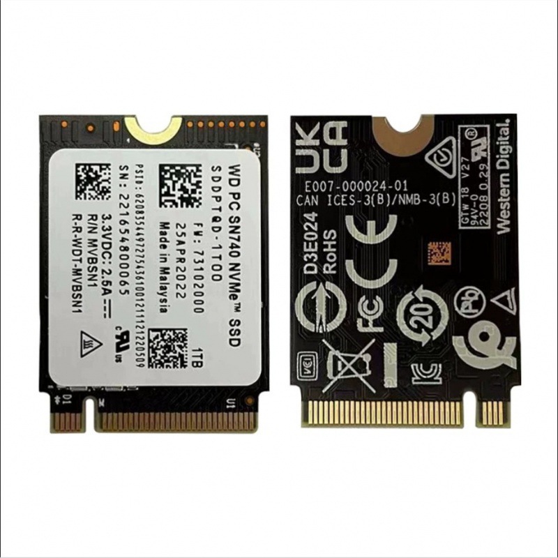 SSD 스팀덱 교체 호환 2230 SN740 M2 NVME 1TB 1TB - 상세 이미지 4