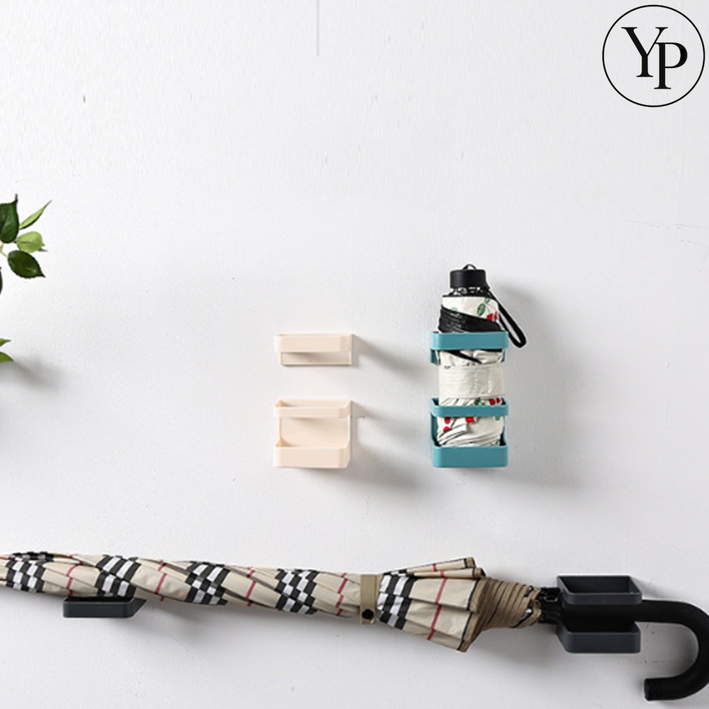 벽걸이 인테리어 우산꽂이 정리함 고정클립 홀더 현관 업소용 신발장 받침대