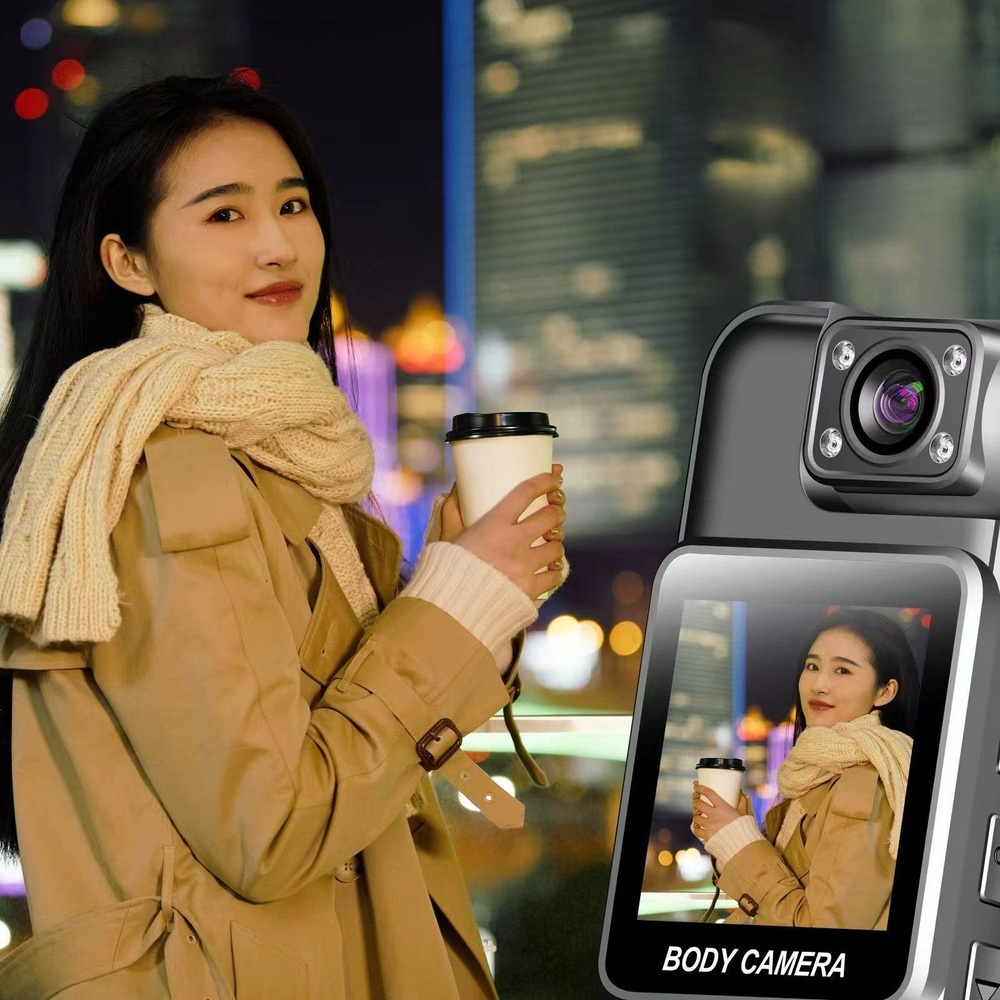레코드 라이프 HD 카메라 180° 회전 고화질 바디카메라 액션캠 - 상세 이미지 2